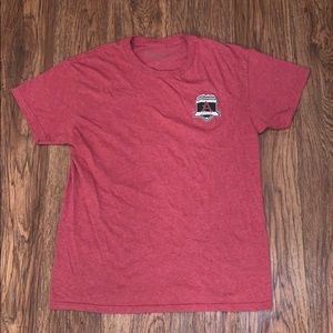 Arkansas Razorback baseball soft cotton t-shirt.